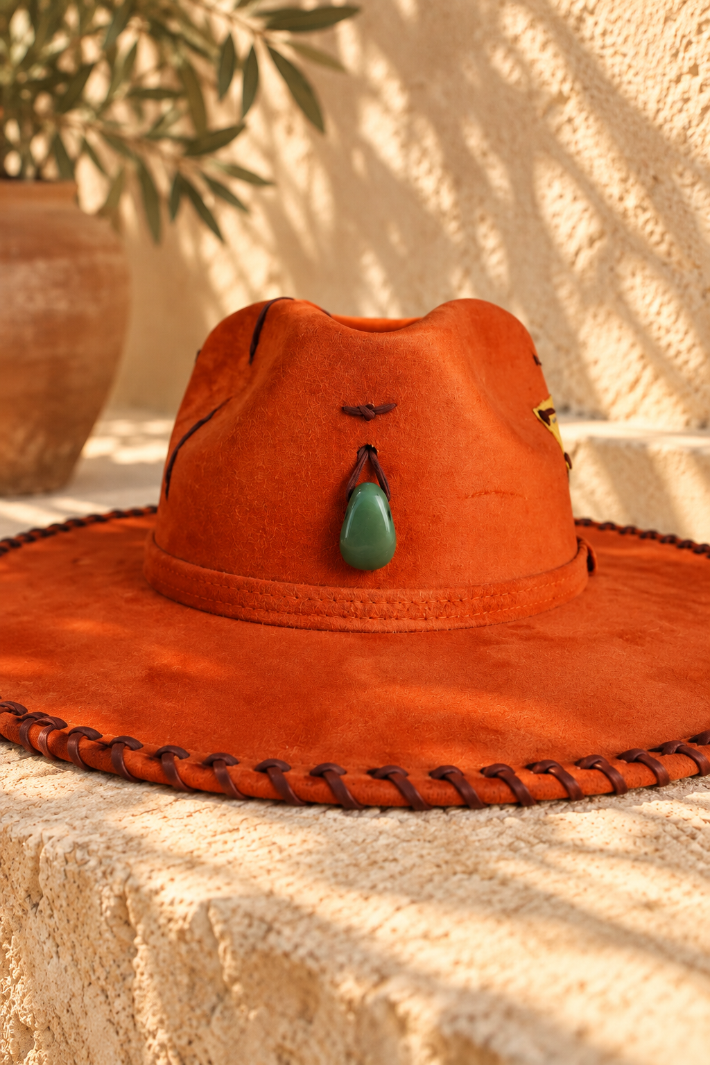 "Just breathe" hat
